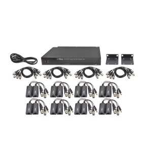 CHDCM4P Adaptador Universal DC Hembra a Minidin 4 Pines Macho, Recomendado para DVR´s Epcom / Hikvision , Epcom, Accesorios para Cámaras Análogas Guatemala