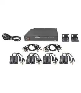 SP1A8COIN Splitter de corriente 1 Conector Hembra y 8 salidas Macho , Coinser, Guatemala
