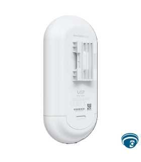 Loco5AC radio CPE 5 GHz airMAX AC, enlace PtP/PtMP, antena 13 dBi, gestión Wi-Fi 2.4 GHz, puerto GbE y PoE pasivo 24V