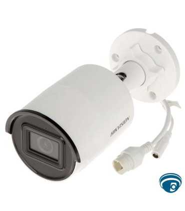 DS-2CD2086G2-I Cámara IP mini bala 8MP 4K AcuSense DarkFighter IR 40m, IP67 PoE 802.3af lente fijo 2.8, microSD 512 GB. 12VDC , Hikvision, Cámara IP 8Mpx. Guatemala