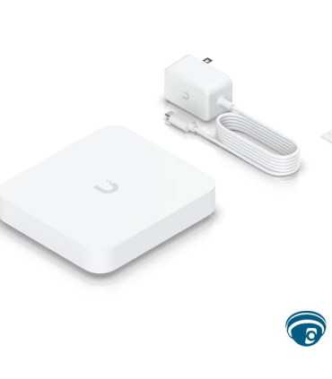 UXG-Max Gateway UniFi 2.5GbE multi-WAN compacto con IDS/IPS 2.3 Gbps, 5 puertos 2.5G y SD-WAN sin licencias, firewall capa 7