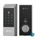CS-DL04-R100-WBCP-GR cerradura inteligente WiFi 2.4G tipo deadbolt con códigos desbloqueo remoto por app códigos temporales IP55