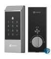 CS-DL04-R100-WBCP-GR cerradura inteligente WiFi 2.4G tipo deadbolt con códigos desbloqueo remoto por app códigos temporales IP55