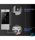 CS-DL04-R100-WBCP-GR cerradura inteligente WiFi 2.4G tipo deadbolt con códigos desbloqueo remoto por app códigos temporales IP55