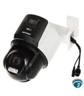 DS-2SE3C404MWG-E/14 cámara PTZ IP 4MP canal Bullet 4MP, WDR 120 dB, microSD 512 GB y detección humana/vehicular 40 m, PoE+ IP66