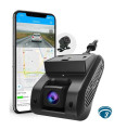 JC261P Dashcam cámara vehicular 4G LTE Cat.4 doble lente 1080p+720p, visión nocturna infrarroja y ADAS para flotas