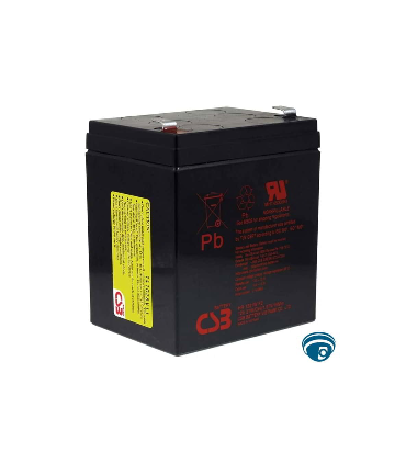 HR1221WF2 batería VRLA AGM 12 V 5 Ah de alta descarga 21 W, terminal F2 Faston 250, ideal para UPS/SAI compactos , Coinser, Bateria para UPS Guatemala
