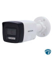 DS-2CD1043G2-LIUF-SL cámara IP bala 4 MP con luz híbrida inteligente audio bidireccional PoE IP67 microSD 512 GB 30 m, micrófono
