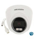 DS-2CD1347G2H-LIU Cámara IP tipo turret 4 MP micrófono integrado e IP67 para exterior 30 m PoE e iluminación híbrida
