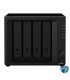 S923+ NAS DiskStation Servidor 4 bahías SATA con 2 ranuras M.2 NVMe, AMD Ryzen R1600, 4GB Ram, 2x USB 3.2, (Sin Discos)