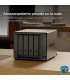 S923+ NAS DiskStation Servidor 4 bahías SATA con 2 ranuras M.2 NVMe, AMD Ryzen R1600, 4GB Ram, 2x USB 3.2, (Sin Discos)