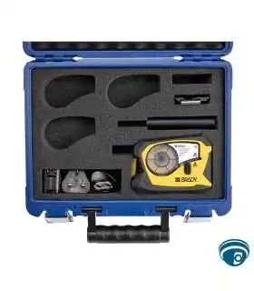 M211-KIT etiquetadora portátil Bluetooth 5.0 desde app,con auto cortador kit con imán y clip para trabajo en campo, carga rápida