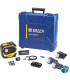 M511-KIT impresora de etiquetas portátil Bluetooth 5 de transferencia térmica 300 dpi kit con software etiquetas grandes 38.1 mm
