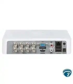 iDS-7108HQHI-M1-S DVR AcuSense 8 canales multitecnología HDTVI/AHD/CVI/CVBS/IP, hasta 12 IP 6 MP para videovigilancia