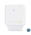 USW-Flex 2.5G-8 PoE switch 2.5GbE PoE++ de 8 puertos con uplink combo 10GbE RJ45/SFP+ para redes UniFi