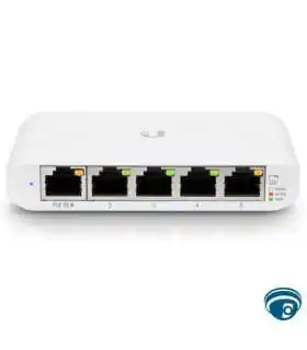 USW-Flex 2.5G-8 PoE switch 2.5GbE PoE++ de 8 puertos con uplink combo 10GbE RJ45/SFP+ para redes UniFi