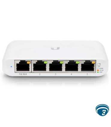 USW-Flex 2.5G-8 PoE switch 2.5GbE PoE++ de 8 puertos con uplink combo 10GbE RJ45/SFP+ para redes UniFi , Ubiquiti, Switches PoE Guatemala