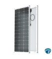 PASOL-100W Panel solar monocristalino 100W con conector MC4, 21V Vmp y módulo fotovoltaico para energía solar