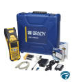 M610-B-KIT etiquetadora industrial portátil Bluetooth, 2 in ancho impresión, 2 in/s, con maletín rígido pantalla desde app