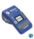 M510 etiquetadora portátil industrial 300 dpi con impresión borde a borde, pantalla LCD corte manual con retención, memoria 512