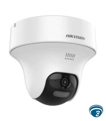 DS-2CE70D0T-PTLXTS Cámara Turbo HD 1080p tipo domo PT fijo con audio bidireccional, sirena con lente 2.8/3.6 mm