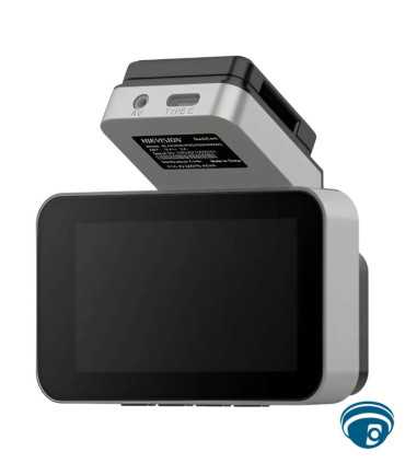 AE-DC2328-C200S(2CH) Dashcam doble canal frontal-trasera, Full HD 1080p, WiFi, pantalla IPS 3", mic y bocina, sensor G, microSD