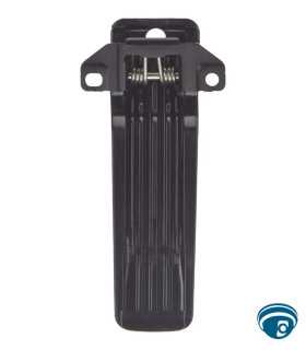 2K-0314-00 clip de cinturón para radios Kenwood TK-3000V2, TK-2000V2  y NX-340, fijación por tornillos, transporte firme