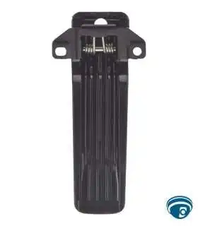 2K-0314-00 clip de cinturón para radios Kenwood TK-3000V2, TK-2000V2 y NX-340, fijación por tornillos, transporte firme