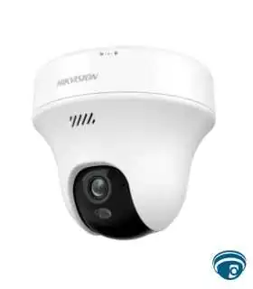 DS-2CFWQ3 Cámara IP WiFi 3 MP lente 2.8 mm H.265 audio bidireccional IR y luz blanca 10 m con alimentación USB-C 5 V