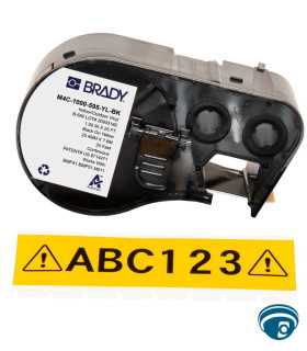 M610-B-KIT etiquetadora industrial portátil Bluetooth, 2 in ancho impresión, 2 in/s, con maletín rígido pantalla desde app , Brady, Etiquetadora Guatemala