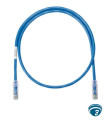 NK6PC7BUY Patch cord Cat6 UTP 7 ft azul con RJ45 8P8C, cable de red NetKey para switch, patch panel y rack