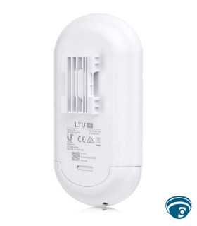 LTU-Lite radio CPE PtMP 5 GHz con antena 13 dBi, 1x GbE y PoE pasivo 24V para suscriptores LTU de alta capacidad