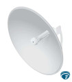 PBE-5AC-620 CPE inalámbrico 5 GHz para enlace punto a punto con plato 620 mm 29 dBi, 450+ Mbps y alimentación PoE pasivo