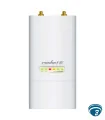 ROCKETM2 radio base 2.4 GHz airMAX para enlaces PtP/PtMP con salida hasta 28 dBm, Ethernet 10/100 y montaje en antenas airMAX