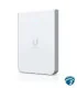 U6-IW Punto de acceso WiFi 6 In-Wall con uplink gigabit, 4 puertos LAN y PoE out, 4x4 MU-MIMO 5 GHz, montaje en pared