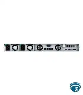 RS822+ servidor NAS rackeable 1U de 4 bahías (SIN DISCOS), 2GB DDR4 ECC, eSATA y expansión de red 10-5GbE