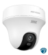 DS-2CFWQ5 cámara Wi-Fi 6 PT para interiores 3K, compresión H.265, detección humanos/vehículos, micrófono y altavoz integrados