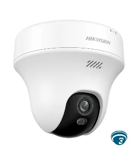 DS-2CFWQ5 cámara Wi-Fi 6 PT para interiores 3K, compresión H.265, detección humanos/vehículos, micrófono y altavoz integrados