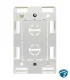 PMB-3000 Caja de registro plástica blanca para sobreponer 115 x 70 x 38 mm ideal para ordenado de conexiones y empalmes