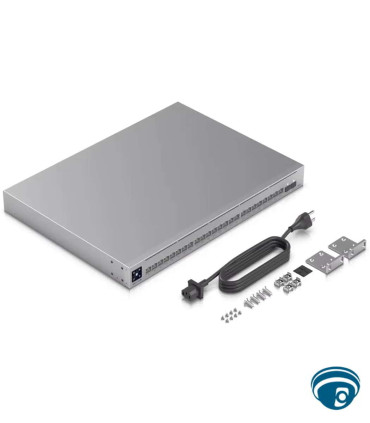 USW-Pro-Max-24 Switch administrable Capa 3 24 puertos con 8x2.5GbE, 16x1GbE y 2x10G SFP para redes empresariales , Ubiquiti, Switches Guatemala