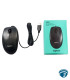 M90 Mouse alámbrico USB Logitech óptico 1000 ppp diseño ambidiestro negro para oficina y educación