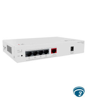 DS-3E0518P-E/M Switch Gigabit PoE+, No Administrable, 16 puertos 10/100/1000 Mbps PoE+, 2 puertos SFP de Uplink, 125 Watts , Hikvision, Switches PoE Guatemala
