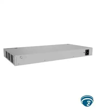 S210-24P2J Switch PoE+ gigabit 24 puertos con 2 uplinks SFP 2.5GE, 400W PoE, 58 Gbps, administración web Layer 2, AC integrado