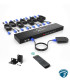 MT-801HK-C Switch KVM HDMI 8 puertos. 4K, control IR, para rack, botones frontales, controlador de escritorio Plug and Play , Coinser, Switches Guatemala