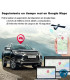 TK816 4G OBDII GPS rastreador vehicular plug and play en puerto diagnóstico 16 pines, alertas antirrobo y geocercas, APP/Web