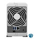 DS223j NAS de 2 bahías sin discos, , RAID 0/1, 1GbE y USB 3.2 Gen 1, CPU Realtek 4 núcleos 1.7 GHz, 1 GB DDR4