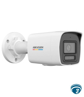 DS-2CD1027G2H-LIU cámara IP bullet 2 MP ColorVu con Smart Hybrid Light, micrófono integrado, IR/luz blanca 30 m, IP67