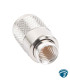 RFU500 conector UHF macho PL-259 para radiofrecuencia, cuerpo de bronce plateado y niquel, para cable coaxial RG-8/U, LMR-400 , Epcom, Accesorios para Radiocomunicación Guatemala