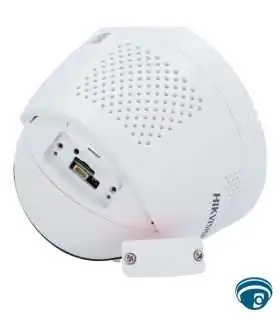 DS-2CD1363G2P-LIUF/SL cámara de videovigilancia IP panorámica 6 MP 180°, luz híbrida IR/blanca 30 m, persona/vehículo, IP67