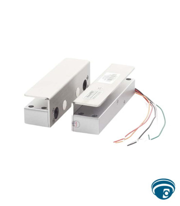 PROEB500U Cerradura de perno para puerta de vidrio con montaje en U y fuerza de sujeción de 1000kg, sensor NC/COM y 12Vcd , Access PRO, Chapas Guatemala
